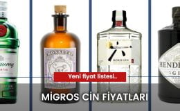 Migros Cin Fiyatları 2024: (YENİ LİSTE) Gilbeys, Gordons Dry