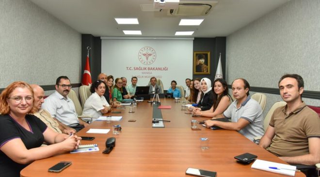 Manisa’daki sağlık çalışmaları masada | Geniş kapsamlı ele alındı