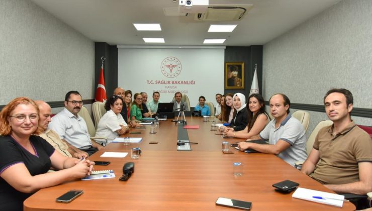 Manisa’daki sağlık çalışmaları masada | Geniş kapsamlı ele alındı